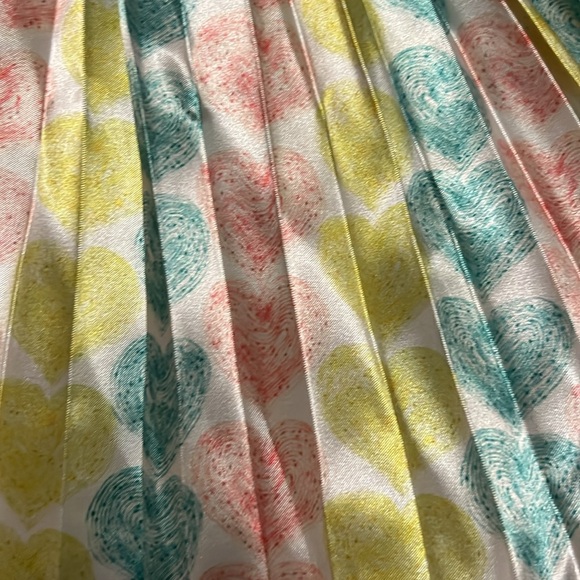 Lola and the boys used but great condition heart print skirt size 10 - Picture 2 of 6